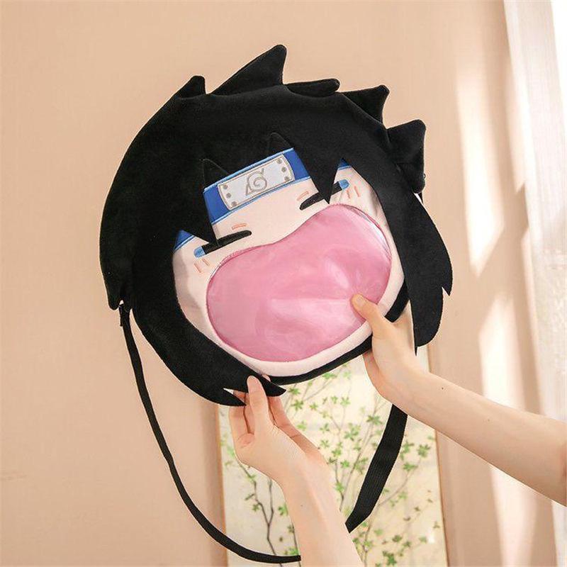 Naruto Shippuden Sasuke Uchiha Ita Bag Plyšový batoh