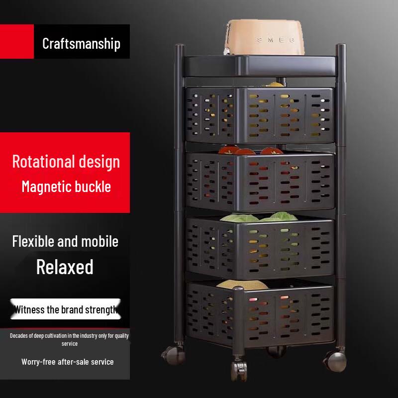 Mobile Kitchen Storage Rack