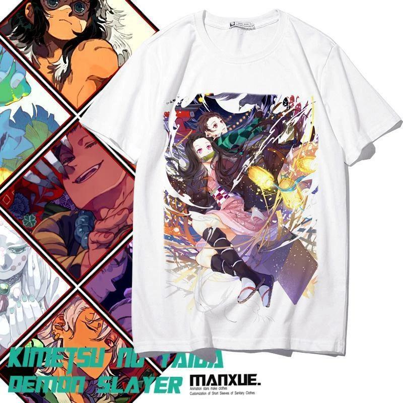 

Demon Slayer: Kimetsu no Yaiba Anime Manga T-Shirt Tee Undershirt S