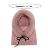 Thickened Beanies Cap Plush Ear Protection Hat Fashion Integrated Scarf Hat Set  Outdoor