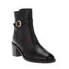 Dune London Womens/Ladies Plotto Leather Block Heel Ankle Boots