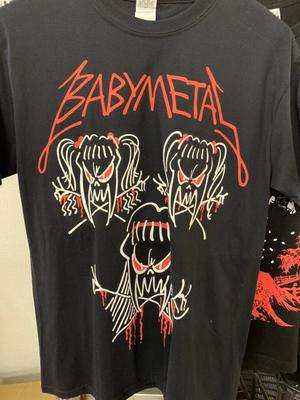 Babymetal Shirt, Babymetal 100% Baumwolle Schwarz Unisex VN1685 Unisex T-Shirt