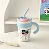 Stainless Steel Cat Thermos Cup Portable Coffee Mug Fashion Insulation Cup  Office