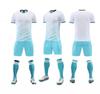 Custom Football Training Suit Set - Short Sleeve, Breathable Team Uniform for Adults & Children