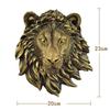 Copper-Plated Industrial Animal Wall Ornament - 3D Hanging Décor for Bar or KTV Background.