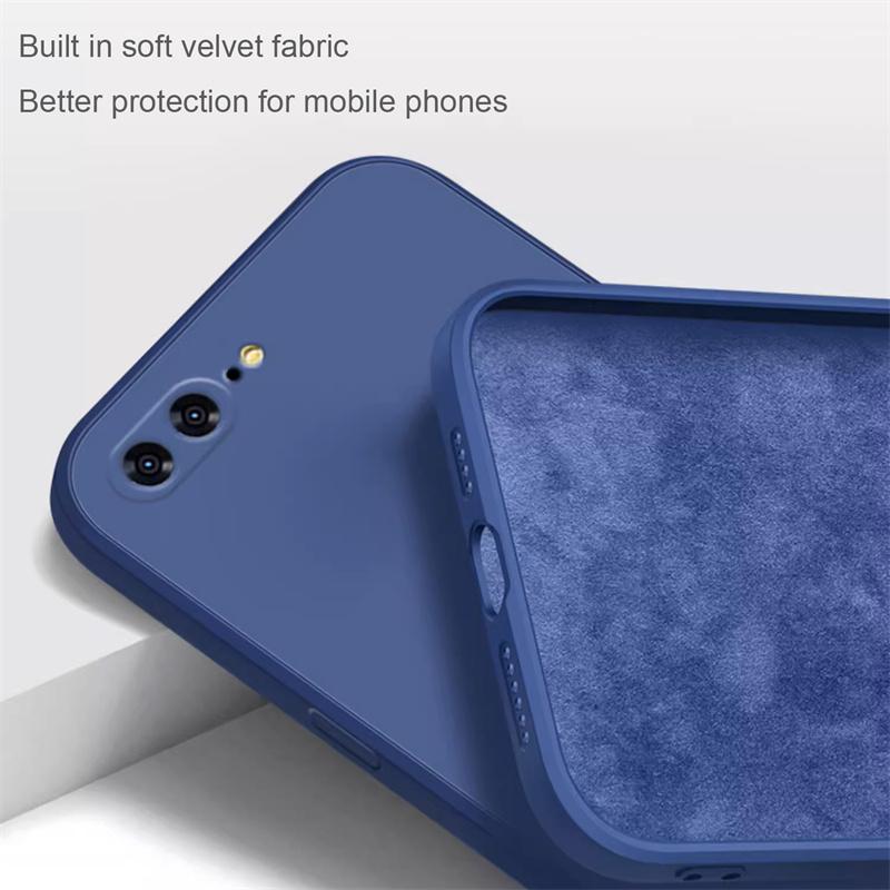 Per iPhone SE 2020 2022 Custodia per iPhone 6 6s 6s plus Cover Silicone Liquido Telefono 7 8 Custodia per iPhone 7 8 Plus