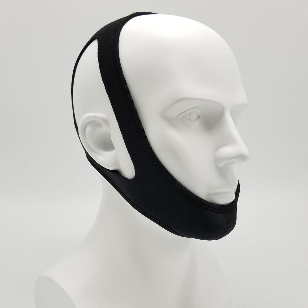 Triangular Anti-Snore Chin Strap for V-Face Support and Breathing Correction