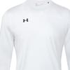 Under Armour Solid Slim Fit Casual Sports Crew Neck Long Sleeve T-Shirt Men Tops White 22600307-100