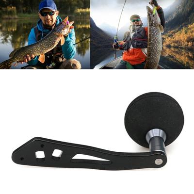 Fishing Reel Handle Durable Alloy Power Handle Knob Grip Assembly Part Fishing Reel Handle Baitcasting Reel Replacement