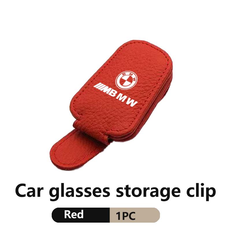 Car Eyeglass Holder Glasses Storage Clip Organize Accessories For BMW M F10 F20 F30 F40 F15 F25 F26 F31 F49 E62 E83 E84 IK5
