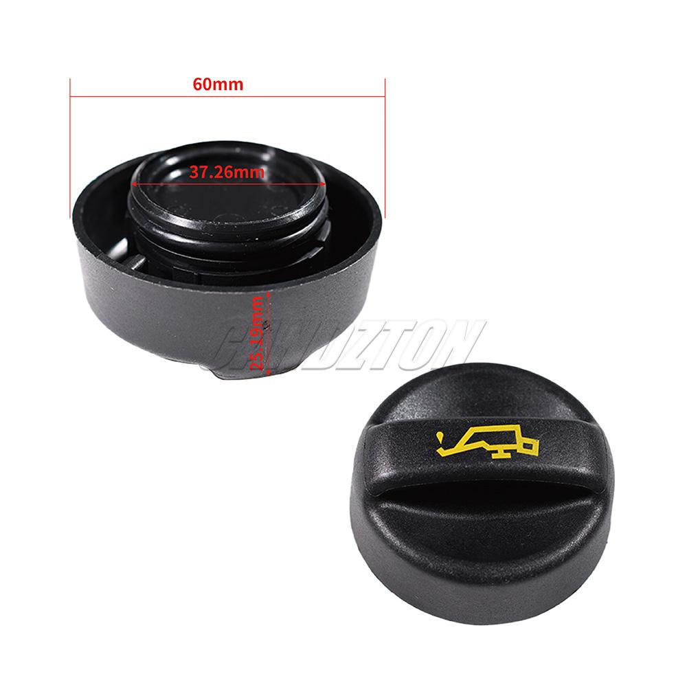 Engine Oil Filler Cap 9670015080 1180S5 for Citroen Peugeot 207 208 301 308 508 2008 3008 5008 Easy Installation Car Accessories