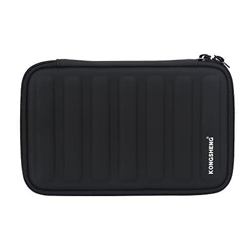 Alomejor Harmonica Case, PU Leather, Holds 7 Harmonicas, Semi-Hard, Durable, Practical, Portable Storage Bag for 10-Hole Harmonicas