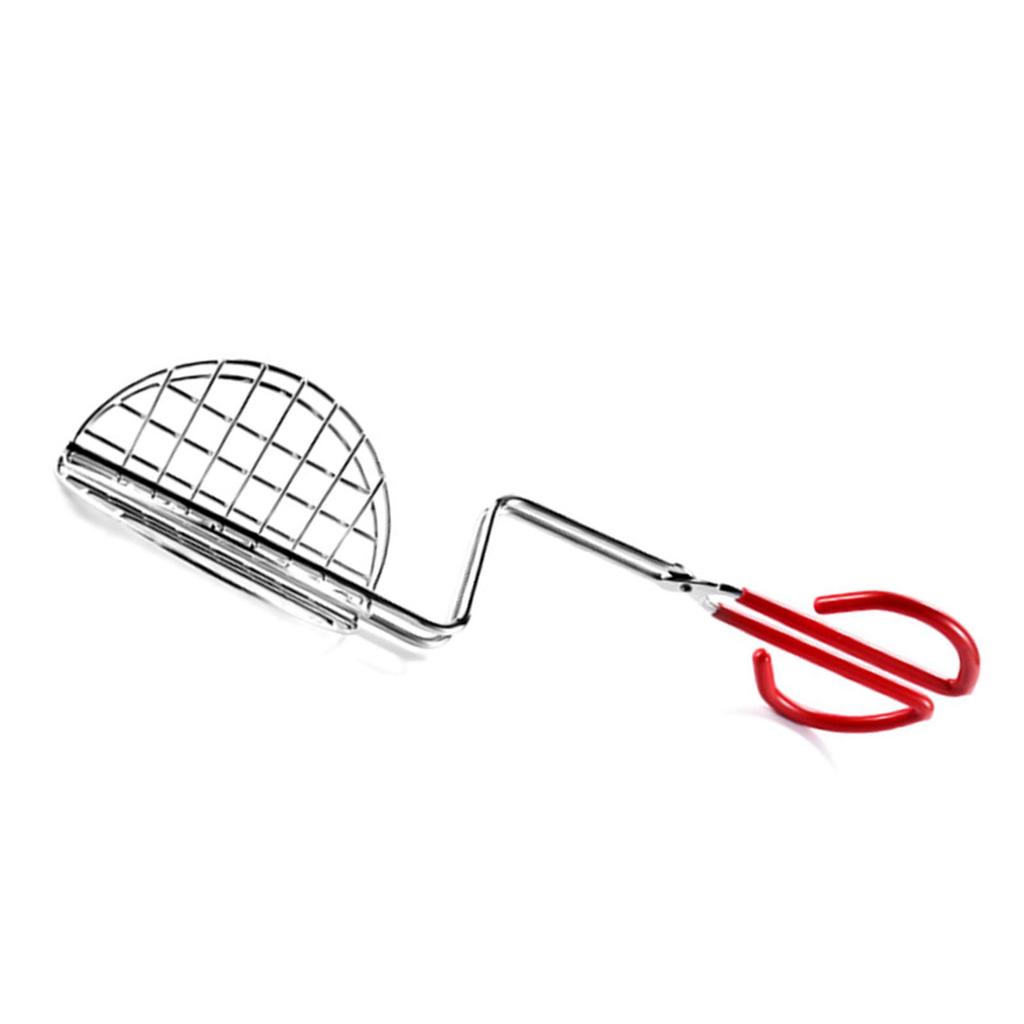 Taco Shell Tong with Long Handle Stainless Steel Taco Press For Making Homemade Taco Shells