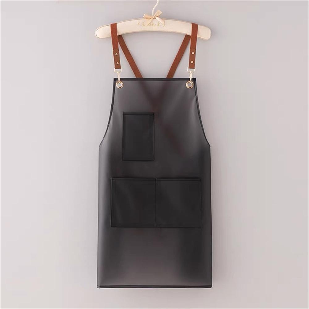 Neue Schürze Wasserdicht Und Öl-proof Strap Modische Koreanische-stil Overalls Haushalt Küche Kochen Frauen TPU Arbeitskleidung