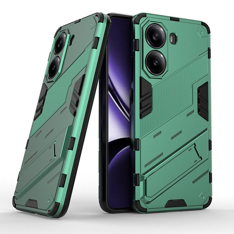 Invisible Integrated Bracket Case for Xiaomi Redmi Turbo 4 3 Redmi 14C 13 13C 12 12C Redmi A4 A3 A2 A1 KickStand Protect Cover