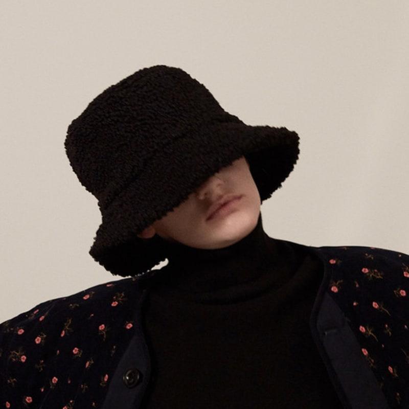 MUDIDI Teddy Bucket Hat 002 Black