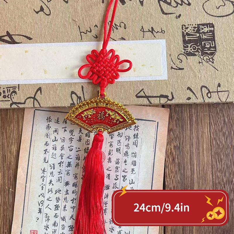 Chinese New Year Hanging Ornament Spring Festival Pendant Home Yard Decoration The Year of Horse Pendants Bonsai Hanging