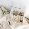 Stylish Acrylic Earring Organizer Durable and Elegant Jewelry Display Rack Versatile Storage Organizer Stand for Earring