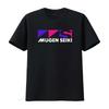 Limitovaná edice Mugen Seiki Potisk Tričko Streetwear Móda Neformální vintage Vypraný Stylový homme Pružný Lehce Unisex