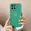 For Huawei Honor X6 X6S X6A Plus Phone Case Butterfly Heart Liquid Silicone Camera Protection Back Cover For Honor X 6 Funda
