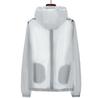 Unisex Summer Windbreaker with Custom Logo - Lightweight, Plus Size Sunscreen Jacket for Outdoor and Workwear