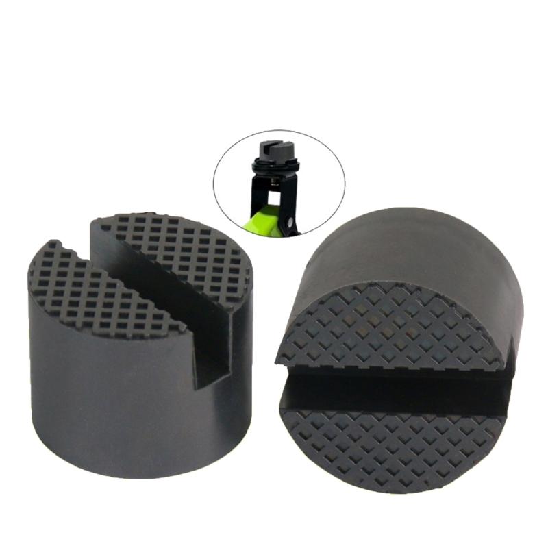 Multiple Vehicle 5cm Thick Rubber Jacks Support Pad Lifting Block Bearing 3Tons for Home Garage Mechanic