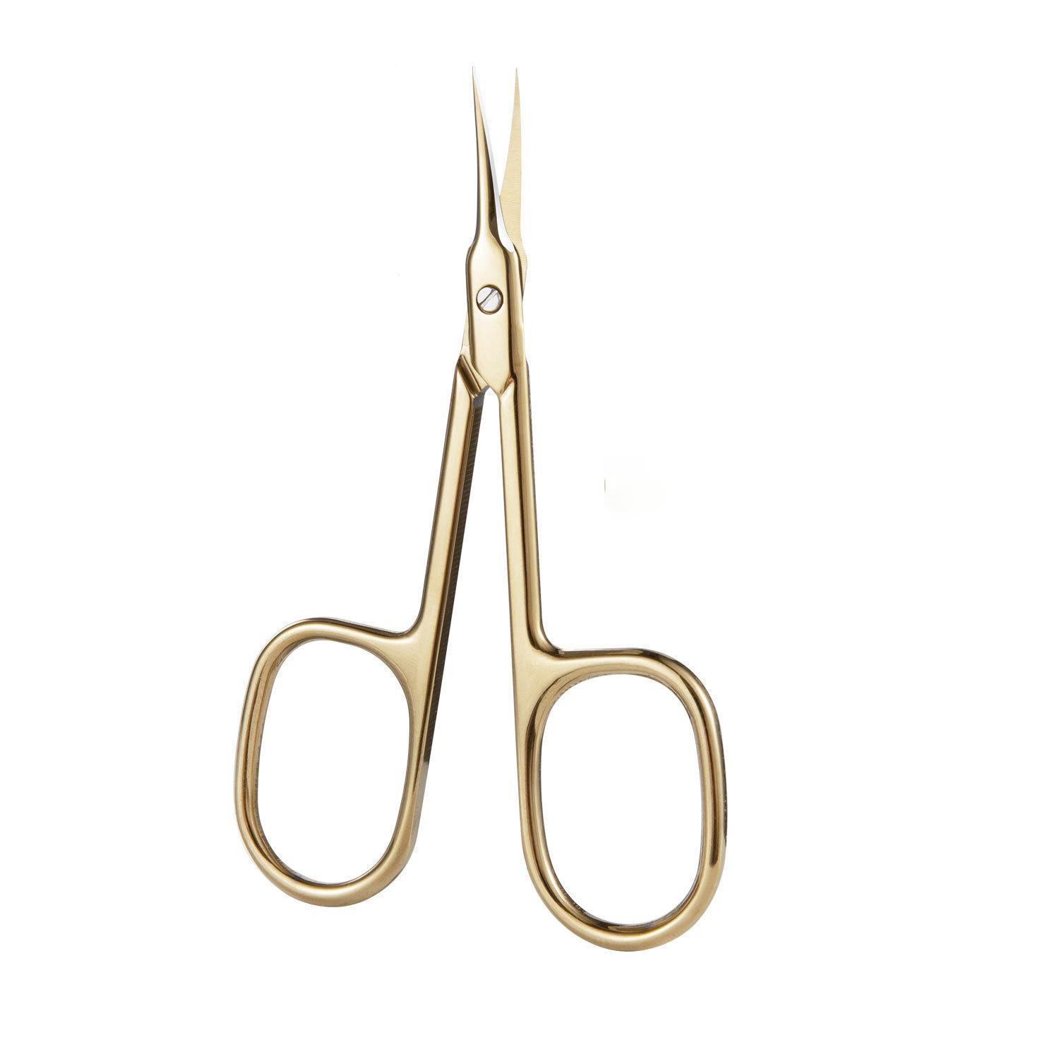 

Stainless Steel Curved Tip Thin Blade Cuticle Scissors Nail Clippers Trimmer Manicure Tools Eyebrow Tools Dead Skin Remover
