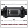 PQY BLACK AN6 / AN8 / AN10 Inline Fuel Filter E85 Ethanol With 100 Micron Stainless steel element and PQY sticker