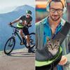 Pet Chest Bag Front Pocket Sling Carrier Single Shoulder Breathable Mesh Pet Carrying Pouch for Small Dogs Cats