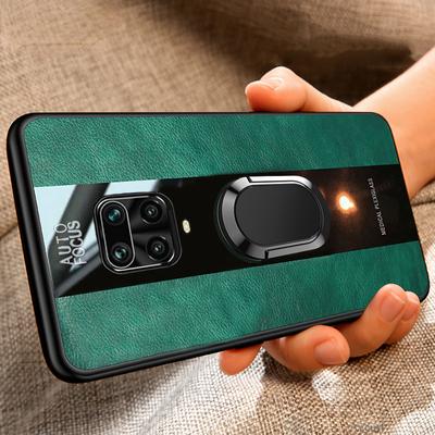 Leder Ring Handyhülle für Samsung Galaxy A12 A02 A02S A50 A70 A51 A71 A90 5G M21 M51 M30S S20 FE S21 Plus Note 20 Ultra Cover