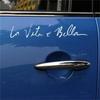 Samolepky La Vita e Bella Reflexní Písmena Vinylové Samolepky Módní Kreativní Auto Celý Body Styling Hlavy Samolepky 22cm