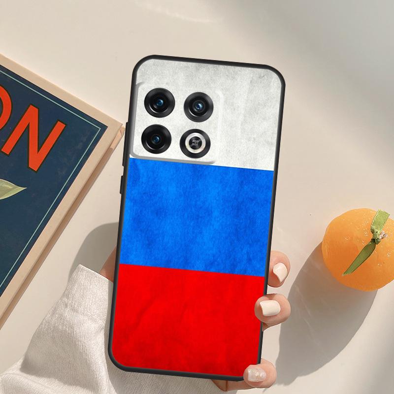 Russian Flag Case For OnePlus Nord 5 CE 2 3 4 Lite N20 N30 OnePlus 15 13 12 11 13T 10T 10R 12R 13R Cover