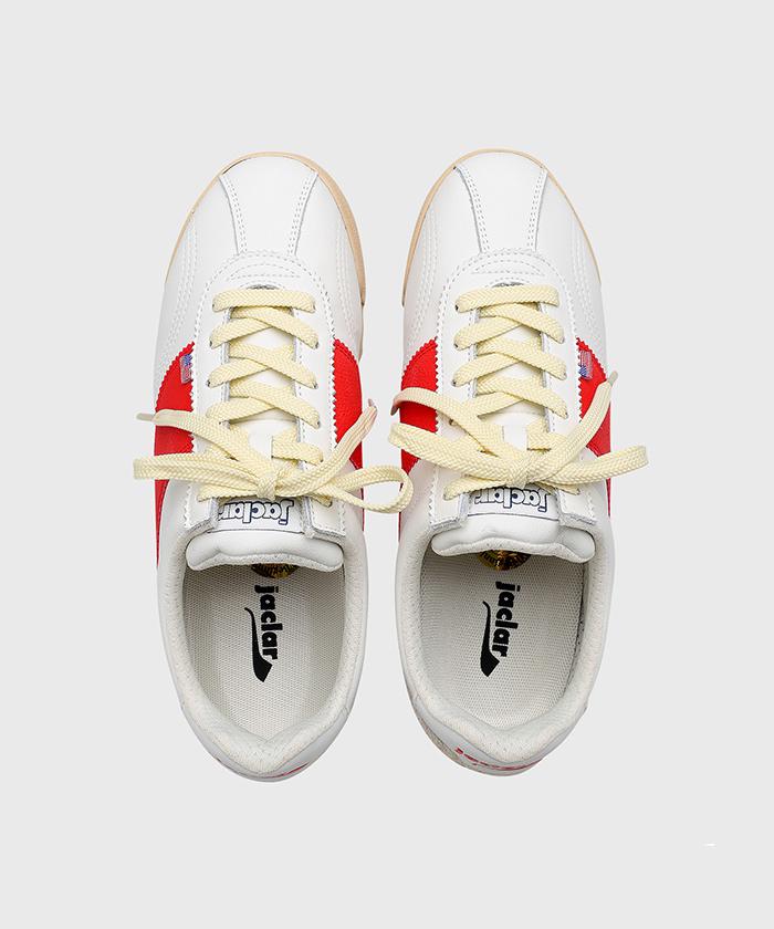 Jaclar Bostonian Jogger Ivory/Cardinal