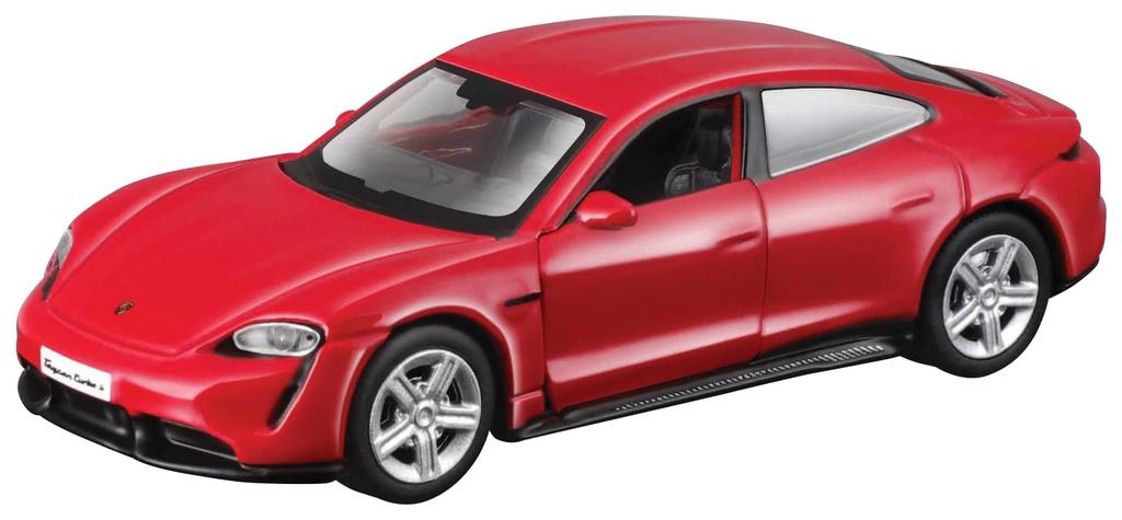 Kyosho Maisto Speed Icon Series SI Porsche Taycan Turbo S Red Finished Product MS15708R 1/64