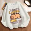 Cute Capibara Sweatshirt for Children, Casual Top for Boys and Girls Spring and Autumn