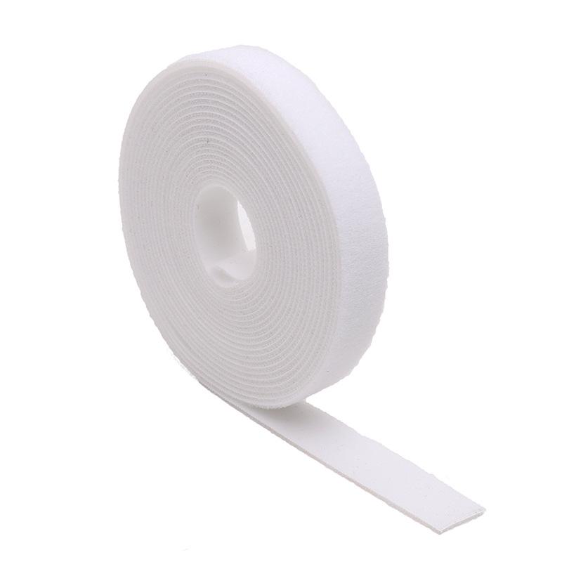 Doppelseitige Klett-Kabelbinder - Selbstklebende Nylon-Klettverschlüsse für Kabelmanagement