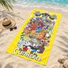 Cuphead Microfiber Beach Towel Quick Dry Sand Free Lightweight Beach Towels for Travel Swimming Camping