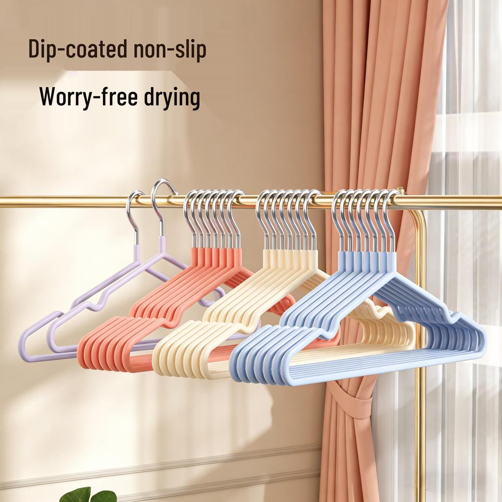 Anti-Slip Clothes Drying Rack with Shoulder Support