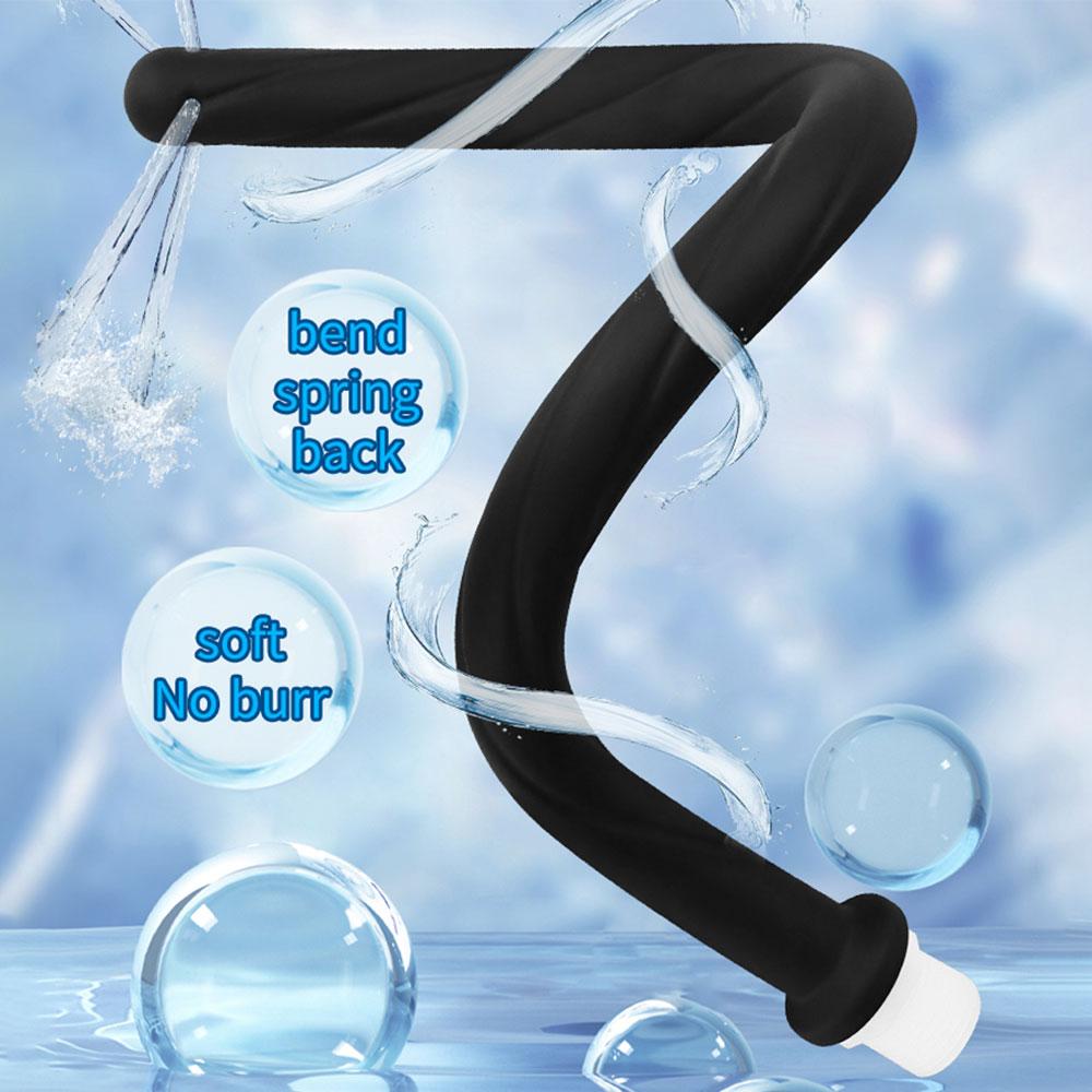 Unisex Anal Einlauf Rohr Vaginal Waschen Rektale Reinigung Dusche Bidet Schlauch Dusche Düse Rohr Butt Plug Anal Behandlung Sex