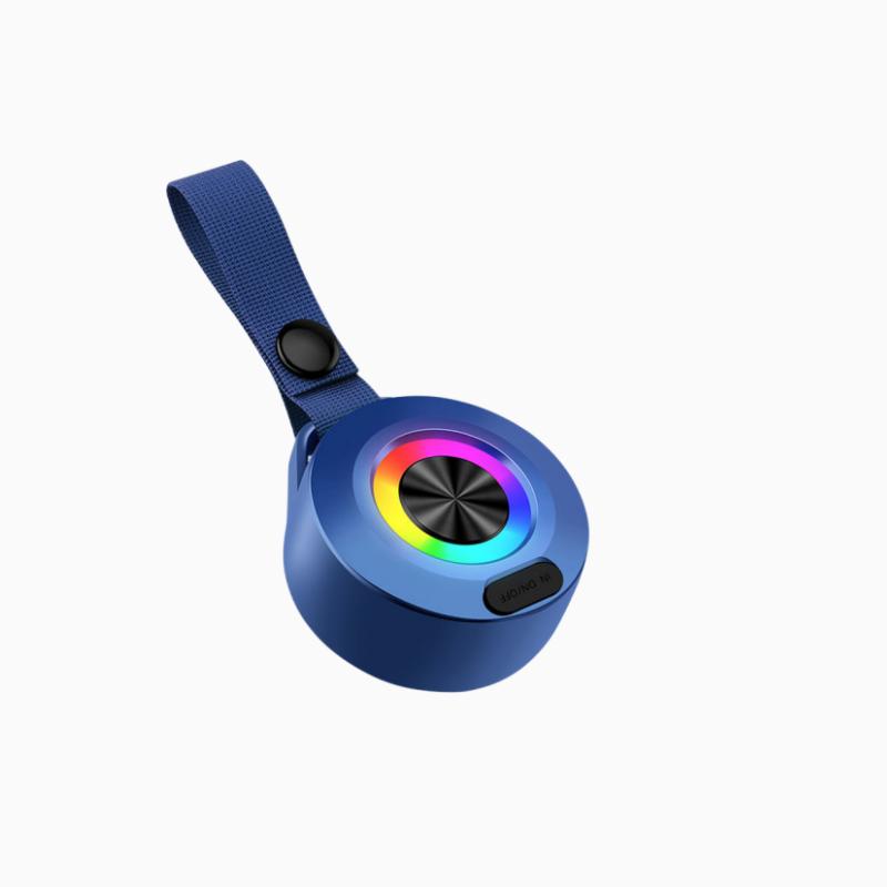 

Водонепроницаемый, популярный портативный беспроводной Bluetooth-динамик, высокая громкость, небольшой стальной, идеально подходит для пляжных кемпинговых вечеринок, подарки синий