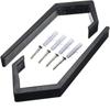 2 Pack Motorcycle Helmet Hooks, Multipurpose for Jackets, Keys, Bags, Heavy Duty Wall Hooks for Kitchen Cabinets and Home Doors
