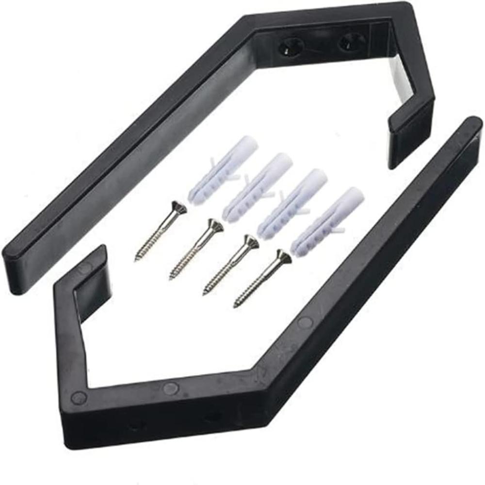 2 Pack Motorcycle Helmet Hooks, Multipurpose for Jackets, Keys, Bags, Heavy Duty Wall Hooks for Kitchen Cabinets and Home Doors