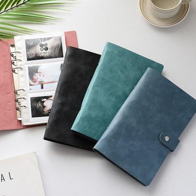 150 Pockets PU Leather 3 Inch Photo Album for Instax Mini 11 9 8 7s 8 Film KPOP Photocards Binder Collect Book Name Cards Holder