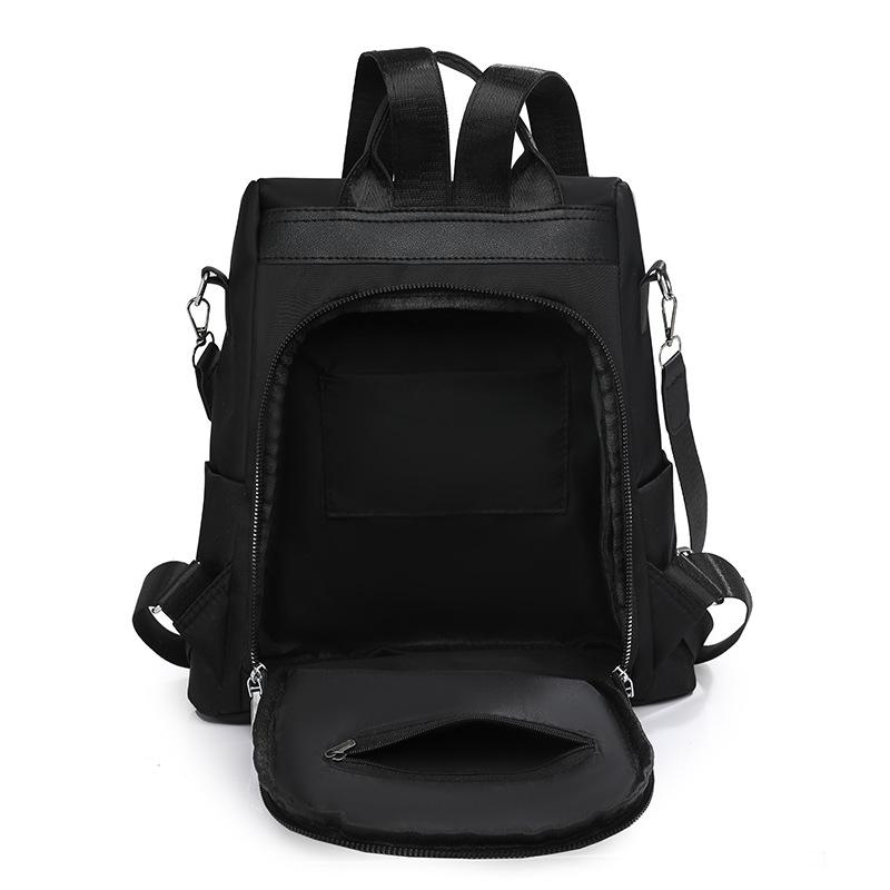 New Korean Version Women's Backpack Summer Fashion Urban Texture Schoolbag Large Capacity Commuter Travel Backpack