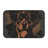 Rottweiler Dog Floor Door Bathroom Kitchen Mat Anti-Slip Outdoor Pet Animal Doormat Living Room Entrance Rug Carpet Footpad