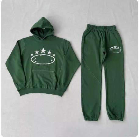 Corteiz Trend Street Loose Sweater Set Women's Trendy Hip Hop Skateboard Casual Top Men's Autumn