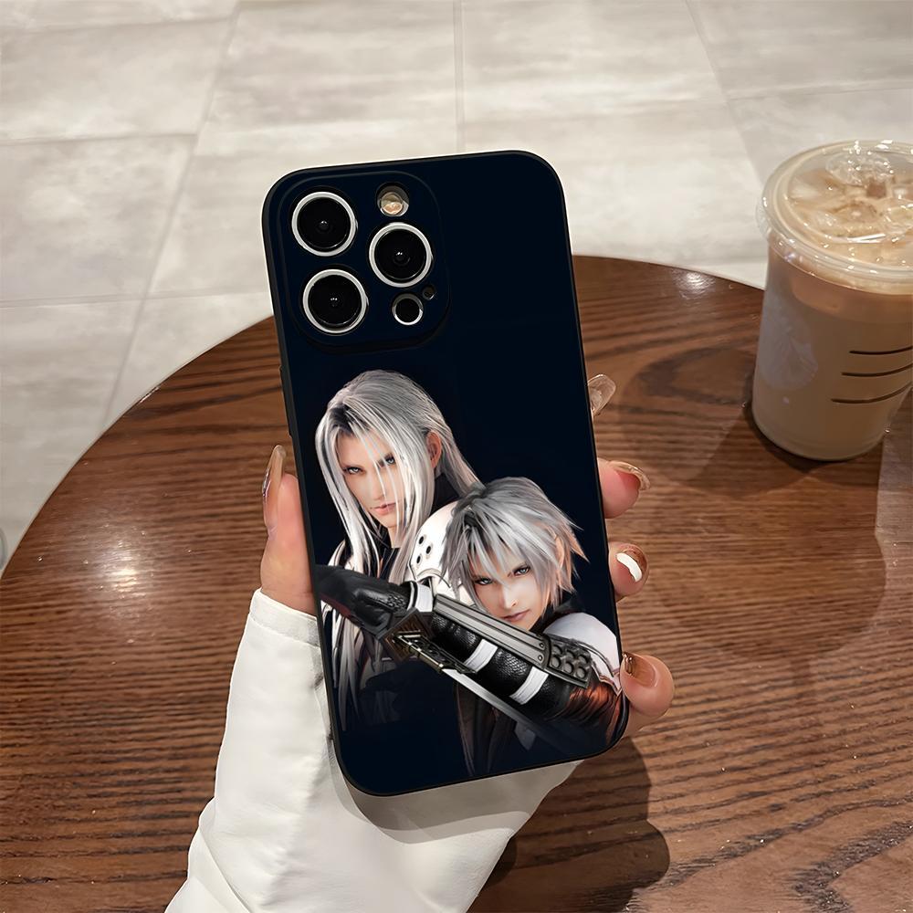 

Final Fantasy Sephiroth Phone Case For 17 Pro Max Iphone 14 Pro Max 12 16 15 13 Pro 11 Xr X Xs 8 7 Plus Back Cover iPhone13 Pro