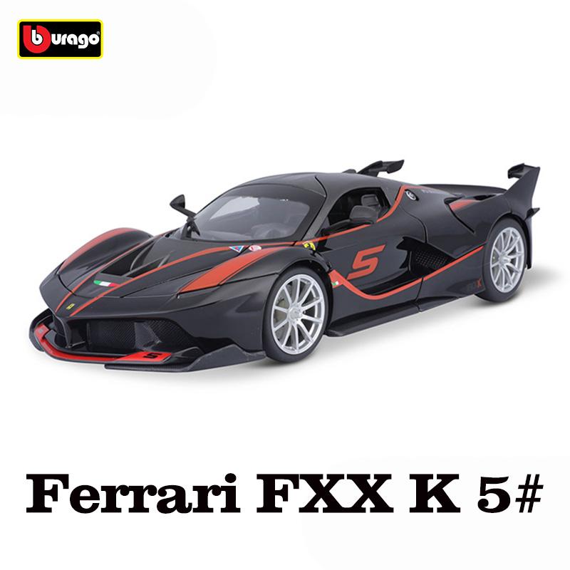 GCD2 Bburago 1:18 Ferrari SF90 XX Stradale 296GTB FXXK EVO SF90 SP1 MONZA racing model simulation car model alloy car toy collection