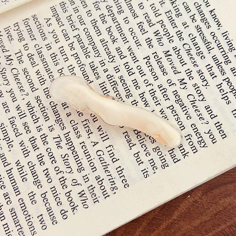 Korean Sweet Texture Wavy Duckbill Hairpin Clip