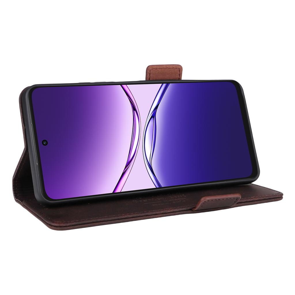 For Oppo A5 Pro 5G/4G Etui Lommebok i lær Flip-deksel med maskinvaredekor